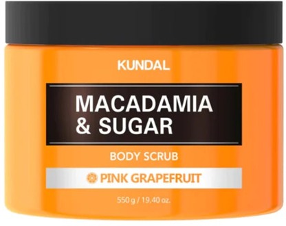Bodyscrub Kundal Macadamia & Sugar Body Scrub White Musk 550 g