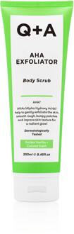 Bodyscrub Q+A AHA Exfoliator Body Scrub 250 ml