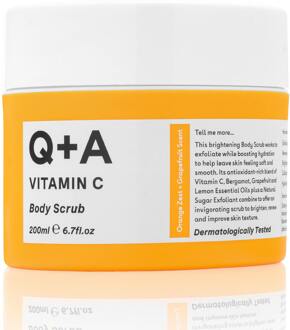 Bodyscrub Q+A Vitamin C Body Scrub 200 ml