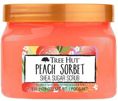 Bodyscrub Tree Hut Shea Sugar Scrub Peach Sorbet 510 g
