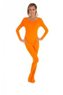 Bodysuit Oranje met lange mouwen