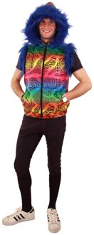Bodywarmer Proud to be Fout Multikleur - Print