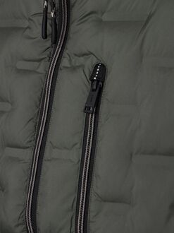 Bodywarmer Squaredpuff Olive Donkergroen - 3XL,XXL