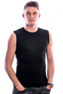 Bodywear - Sportshirt - Mannen - Maat L - Zwart