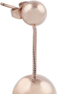 Boedapest 5E-EQIR-XQFT Bungelende Oorbellen voor Vrouwen Roze