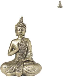 Boeddha goud - diverse varianten - 18.2x12.3x8.3 cm