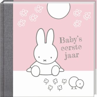 Boek Baby eerste jaar Nijntje - roze Nijntje - (ISBN:8712048306113)