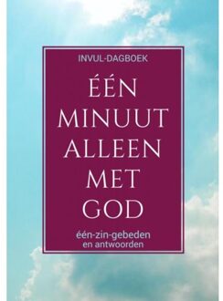 Boek Cadeau - Bijbels Dagboek: "eén Minuut Met God" - Boek Cadeau