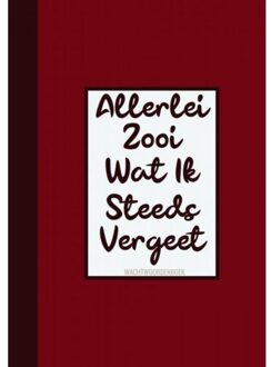 Boek Cadeau Man / Boekcadeau Collega - Wachtwoordenboekje - "allerlei Zooi Wat Ik Steeds - Boek Cadeau