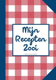 Boek Cadeau Vrouw / Boekcadeau Collega - Recepten Invulboek - Receptenboek - "mijn Recepten Zooi" - Boek Cadeau