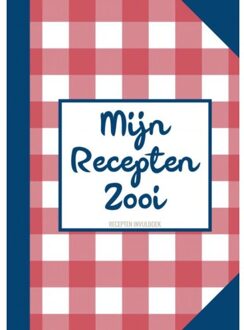 Boek Cadeau Vrouw / Boekcadeau Collega - Recepten Invulboek - Receptenboek - "mijn Recepten Zooi" - Boek Cadeau
