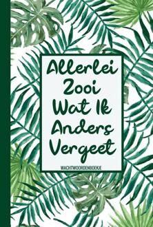 Boek Cadeau Vrouw / Boekcadeau Collega - Wachtwoordenboekje - "allerlei Zooi Wat Ik Steeds - Boek Cadeau