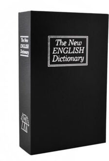 boek met kluis - verborgen kluis - 2 sleutels - 24 x 15 x 5 cm