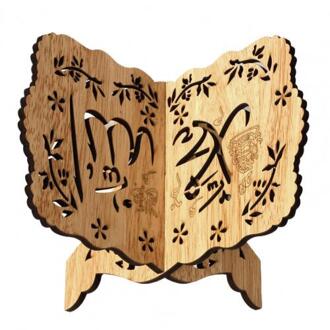 Boek Plank Inklapbare Intrekbare Desktop Reading Boek Plank Voor Slaapkamer Bureau Accessoires Organizer Office Schoolbenodigdheden Log kleur