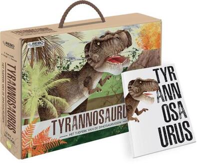 boek + model Tyrannosaurus junior 2-delig