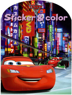 Boek Specials Nederland Disney Cars Sticker & Color
