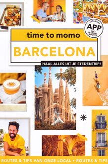 Boek 'Time to momo: Barcelona' Jubileum Editie, Annebeth Vis - (ISBN:9789493273115)