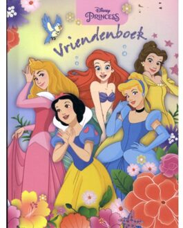 Boek - Vriendenboek - Disney Prinsessen Multikleur