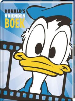 Boek - Vriendenboek - Donald Duck Blauw