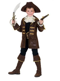 Boekanier Piraten Kostuum Jongen - Maat 128