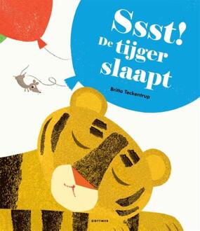 Boeken Gottmer Ssst. De tijger slaapt. Kartonboek. 3+