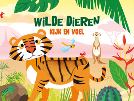 Boeken Kijk en voel  -   Wilde dieren