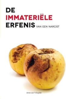 Boekenbent, Uitgeverij De immateriele erfenis van een narcist - Boek Anne van 't Duycke (9462036225)