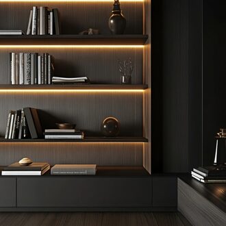 Boekenkast led strip set 1 meter