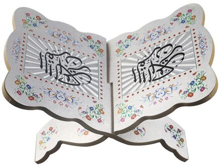 Boekenkasten Heilige Boekenplank, Houtsnijwerk Bookstall-Opvouwbare Bookstall Is Gebruikt Om De Moslim Props Festival, de Arti