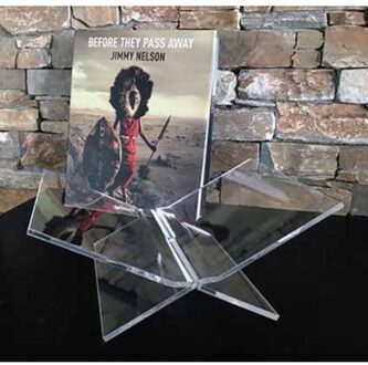 Boekenstandaard Perspex Middel Design