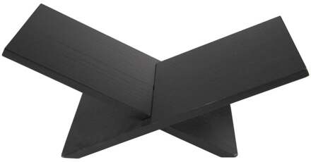 Boekenstandaard - zwart - 22x41x17 cm