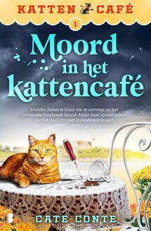 Boekerij Moord in het kattencafé - Cate Conte - ebook