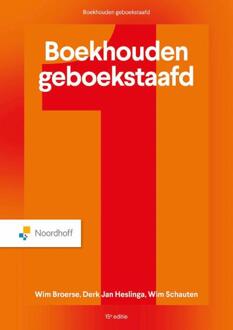 Boekhouden Geboekstaafd -  D.J.J. Heslinga, W. Broerse, W.M.J. Schauten (ISBN: 9789001051501)