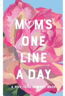 boekje moms one line a day multicolor - (ISBN:9781452180724)