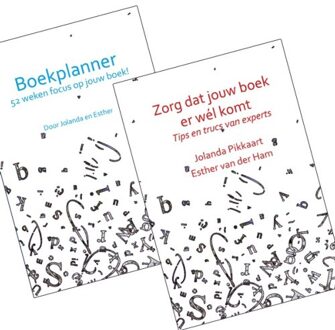 Boekplanner met boek + boek - Kantoor Jolanda Pikkaart (9492844206)