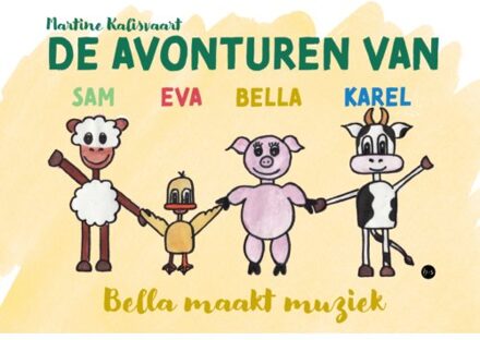 Boekscout De Avonturen Van Sam, Eva, Bella En Karel - Martine Kalisvaart