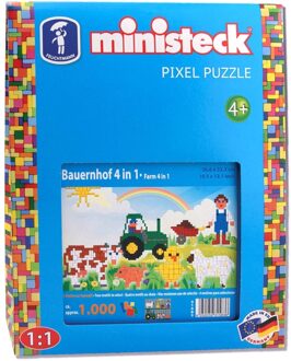 Boerderij 4 In 1 (1000 Stukjes)