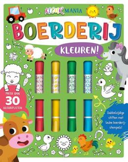 Boerderij kleuren! - Kleurmania - Stephanie Moss (ISBN: 9789036649452)