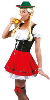 Boeren Tirol & Oktoberfest Kostuum | Beate Biergarten Babe | Vrouw | Maat 40-42 | Bierfeest | Verkleedkleding