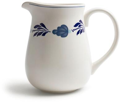 Boerenbont Boerenblauw Kan 2,5L decor wit