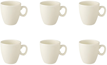 Boerenbont Classic Ivory minimok Pompei 6 stuks crème