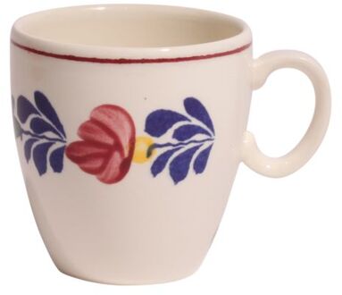 Boerenbont minimok pompei 6 stuks wit