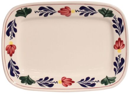 Boerenbont Plateau 2 stuks 25x18cm multi