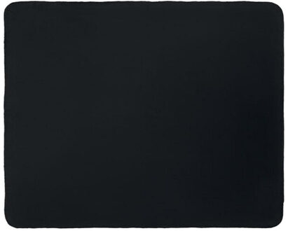 Bogda rpet fleecedeken Zwart - One size