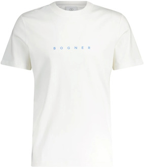 Bogner Logo T-Shirt Ryan Bogner , White , Heren - 2Xl,M,3Xl