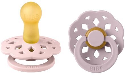 Boheme Pacifier - Stage 2 Fopspeen - 2 Stuks - Blossom / Dusky Lilac Roze