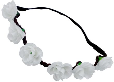 Boho Dames Bloemen Flower Festival Wedding Garland Haar Hoofd Band Beach Party Zomer Kransen Interieur @ 35 4