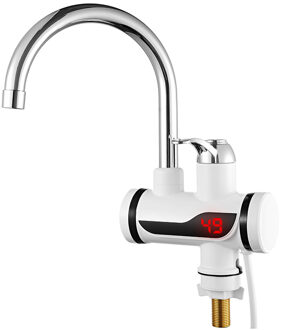 Boiler Douche 220V Keukenkraan Eu Plug Elektrische Boiler 3000W Digitale Display Voor Country House Cottage RX001-UNDERWATER