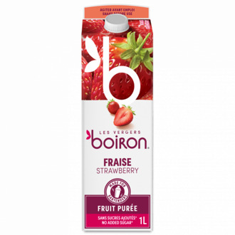 Boiron aardbeienpuree 1 l