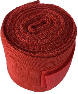 Boksen Hand Wraps Sport Veiligheid Hand Guard Gebonden Handen Met Vechten Wraps Muay Thai Boksen 2.5M Katoen Boksen Bandages Rood